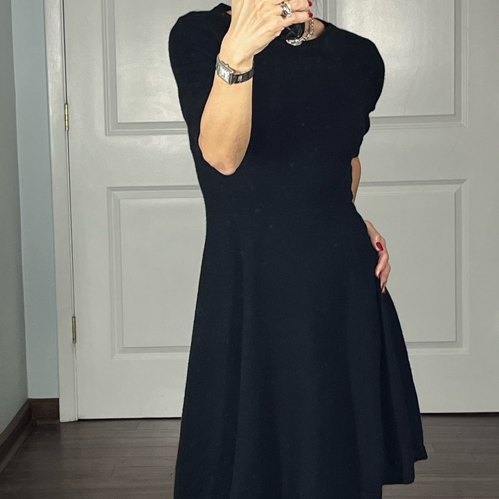 Aqua 100% cashmere black mini dress size S - Picture 5 of 11